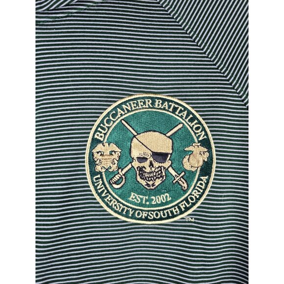 USF Buccaneer Battalion Naval ROTC Under Armour 1/4 Zip Long Sleeve M - Picture 3 of 4